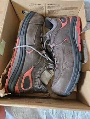 Red Wing 6348 Men's Safety Toe Athletic Work Shoe Brown Composite Toe